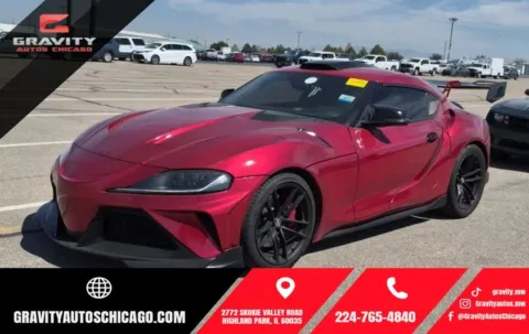 Red 2020 Toyota Supra 3.0 for sale in Highland Park, IL