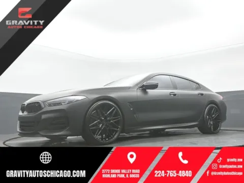 Black 2023 BMW 8 Series M850i xDrive Gran Coupe for sale in Highland Park, IL