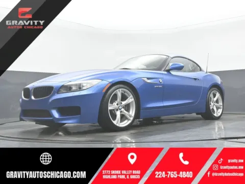 Blue 2016 BMW Z4 sDrive28i for sale in Highland Park, IL