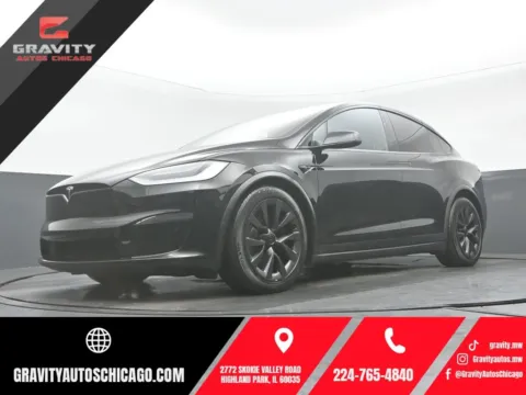 Black 2022 Tesla Model X for sale in Highland Park, IL
