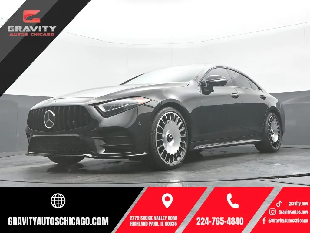 Black 2019 Mercedes-Benz CLS 450 for sale in Highland Park, IL