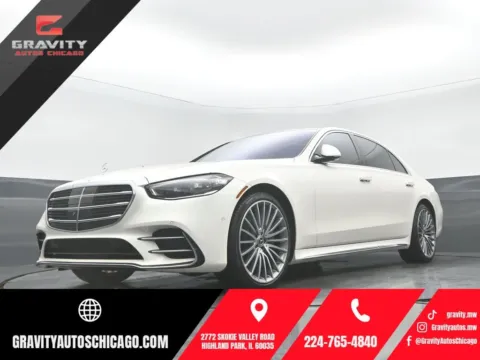 White 2022 Mercedes-Benz S-Class S 580 for sale in Highland Park, IL