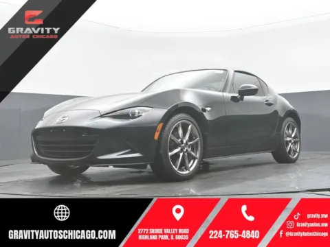 Black 2023 Mazda Miata RF Grand Touring for sale in Highland Park, IL