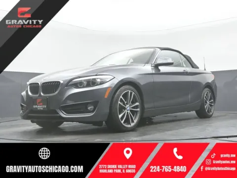 Gray 2018 BMW 2 Series 230i xDrive for sale in Highland Park, IL