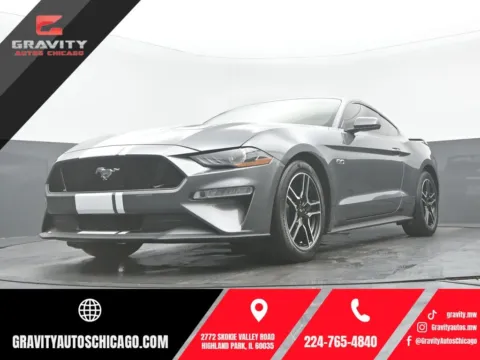 Gray 2022 Ford Mustang GT Premium for sale in Highland Park, IL