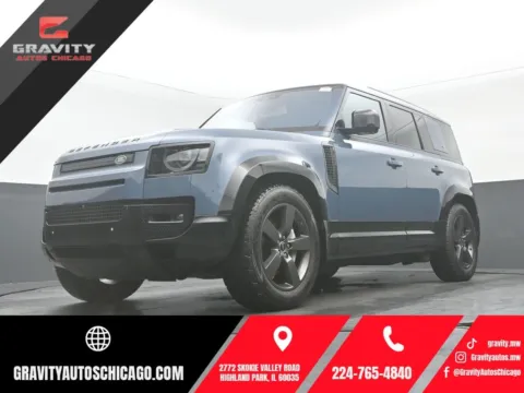 Blue 2020 Land Rover Defender 110 SE for sale in Highland Park, IL