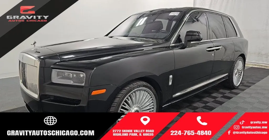 Black 2019 Rolls-Royce Cullinan for sale in Highland Park, IL
