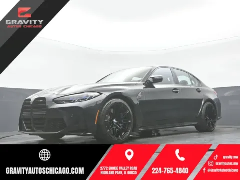 Black 2021 BMW M3 for sale in Highland Park, IL