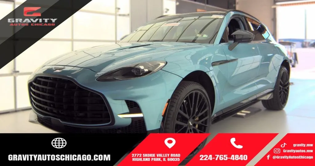 Blue 2023 Aston Martin DBX 707 for sale in Highland Park, IL