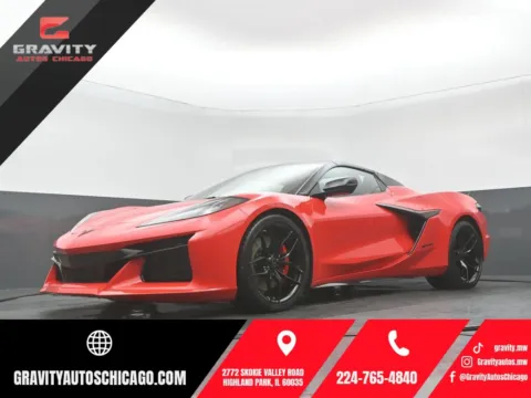 Red 2025 Chevrolet Corvette Z06 for sale in Highland Park, IL