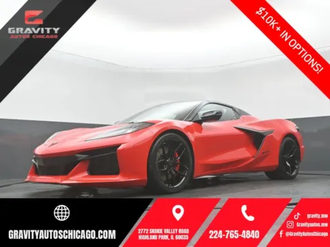Red 2025 Chevrolet Corvette Z06 for sale in Highland Park, IL