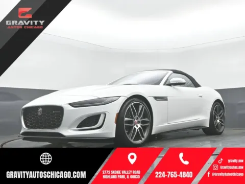 White 2023 Jaguar F-TYPE P450 for sale in Highland Park, IL