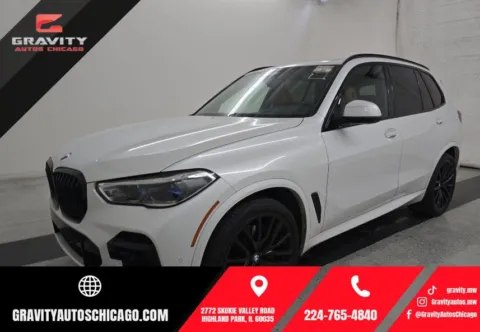 White 2023 BMW X5 xDrive40i for sale in Highland Park, IL