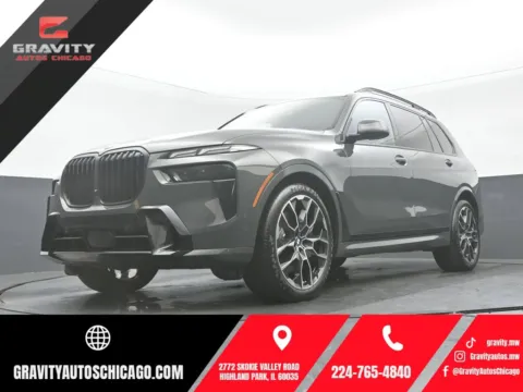 Gray 2024 BMW X7 xDrive40i for sale in Highland Park, IL