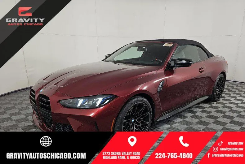 Red 2025 BMW M4 Competition for sale in Highland Park, IL
