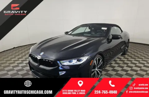 Black 2024 BMW 8 Series M850i xDrive for sale in Highland Park, IL