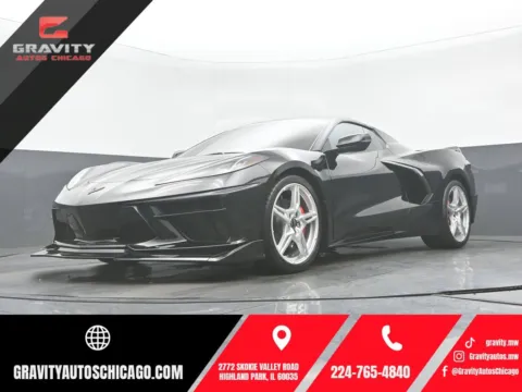 Black 2024 Chevrolet Corvette Stingray for sale in Highland Park, IL