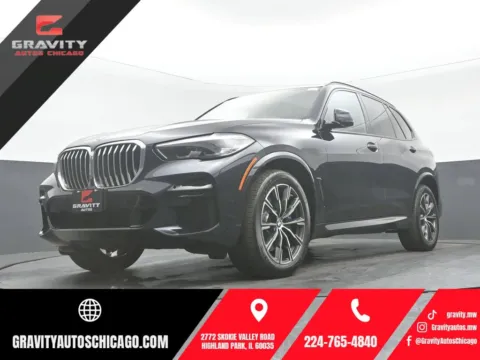 Black 2022 BMW X5 xDrive40i for sale in Highland Park, IL