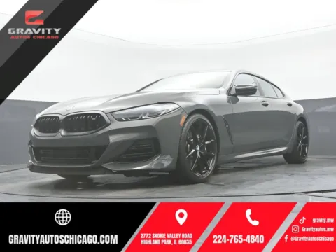 Gray 2024 BMW 8 Series M850i xDrive Gran Coupe for sale in Highland Park, IL
