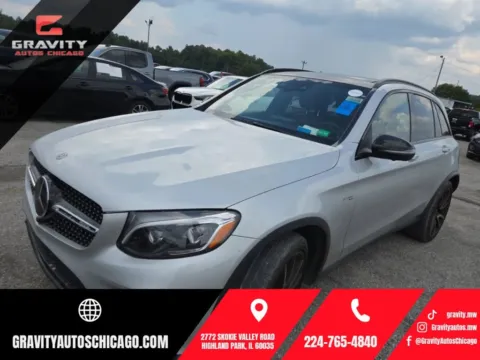 Silver 2018 Mercedes-Benz GLC 43 AMG for sale in Highland Park, IL