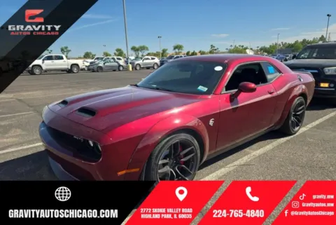 Red 2019 Dodge Challenger SRT Hellcat Widebody for sale in Highland Park, IL