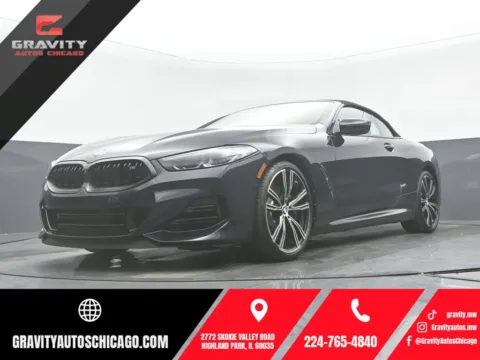 Black 2024 BMW 8 Series M850i xDrive for sale in Highland Park, IL