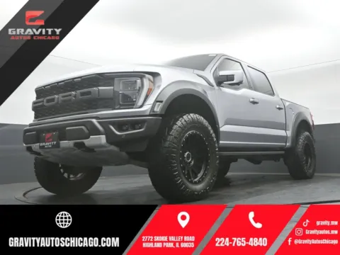 Silver 2021 Ford F-150 Raptor for sale in Highland Park, IL