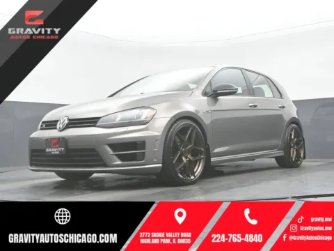 Gray 2017 Volkswagen Golf R DCC & Navigation 4Motion for sale in Highland Park, IL