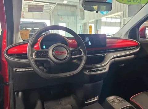 Another view of 2024 Fiat 500e Battery Electric for sale in Highland Park, IL at Gravity Autos Chicago