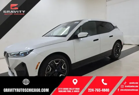 White 2023 BMW iX M60 for sale in Highland Park, IL