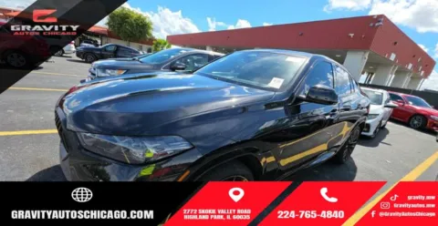 Black 2024 BMW X6 xDrive40i for sale in Highland Park, IL