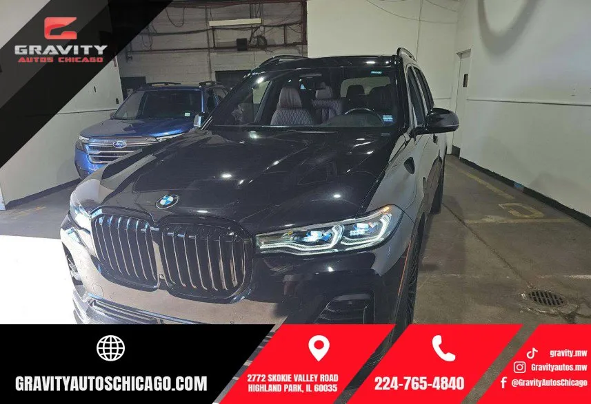 Black 2021 BMW X7 ALPINA XB7 for sale in Highland Park, IL