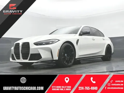 White 2024 BMW M3 Competition for sale in Highland Park, IL