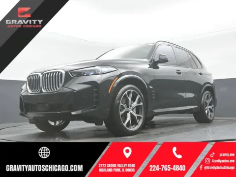 Black 2026 BMW X5 xDrive40i for sale in Highland Park, IL