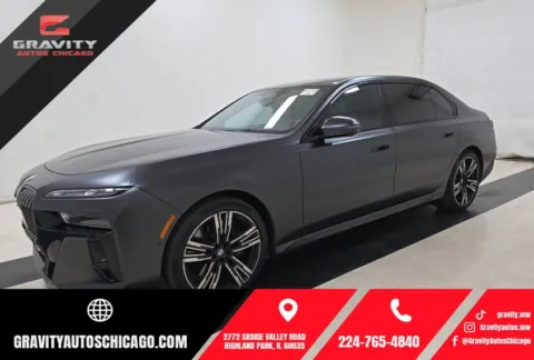 Gray 2023 BMW 7 Series 760i xDrive for sale in Highland Park, IL