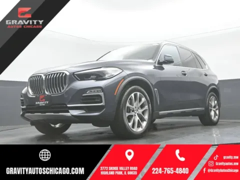 Gray 2019 BMW X5 xDrive40i for sale in Highland Park, IL