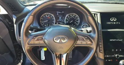 Another view of 2023 INFINITI Q50 Red Sport 400 for sale in Highland Park, IL at Gravity Autos Chicago