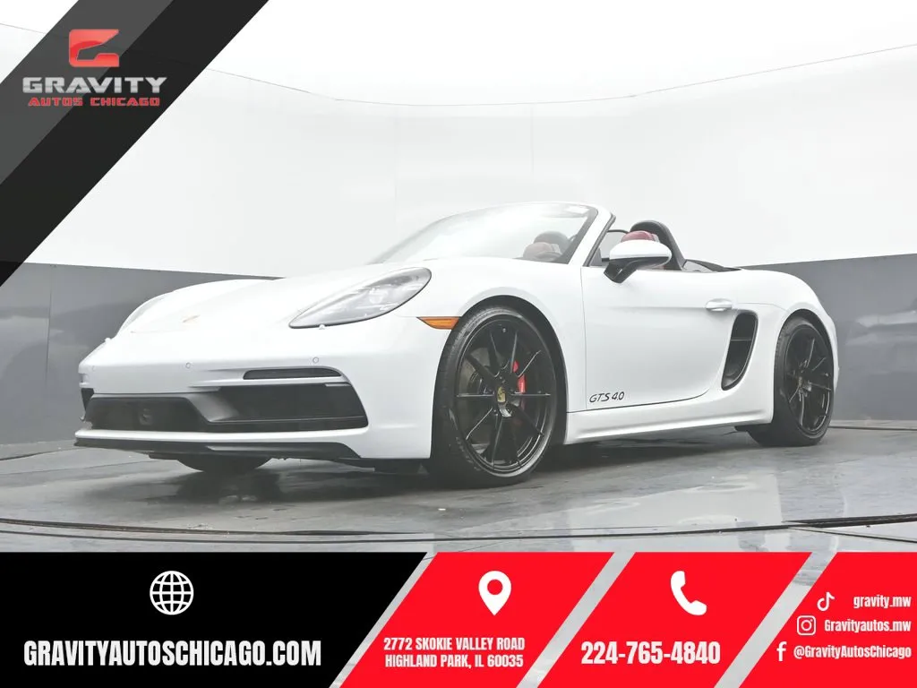 2022 Porsche 718 Boxster