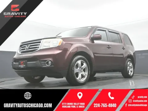Red 2013 Honda Pilot EX-L for sale in Highland Park, IL