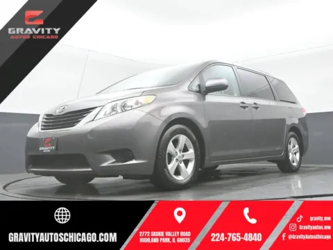 Gray 2011 Toyota Sienna LE for sale in Highland Park, IL