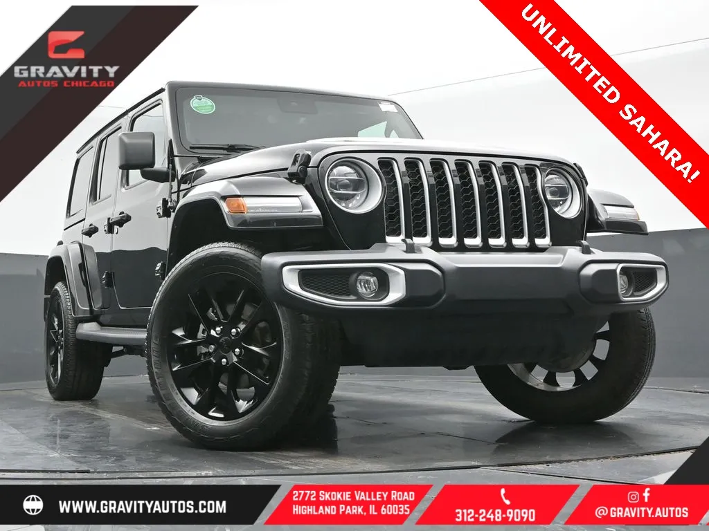 2021 Jeep Wrangler Unlimited Sahara 4xe for sale in Highland Park, IL