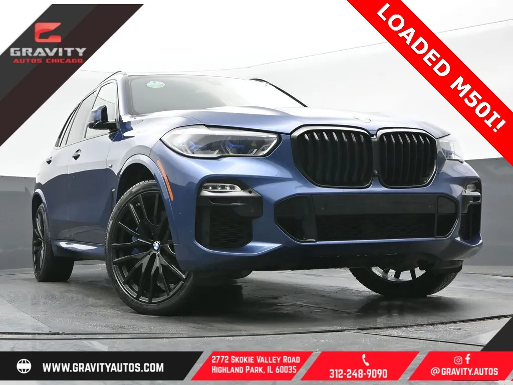 Used 2021 BMW X5 M50i for sale in Highland Park, IL | VIN ...
