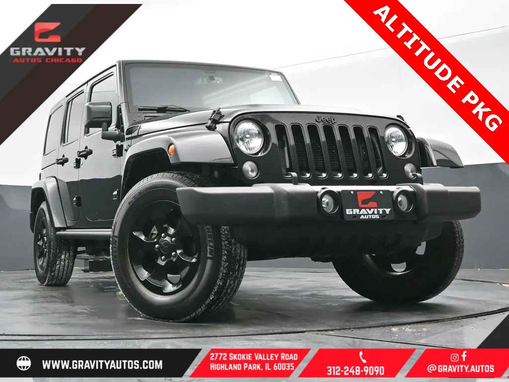 2015 Jeep Wrangler Unlimited Sahara Altitude for sale in Highland Park, IL