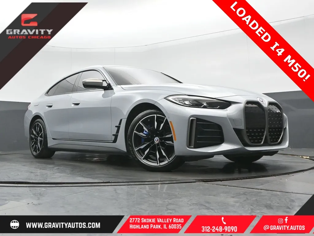 Used 2023 BMW i4 M50 for sale in Highland Park, IL at Gravity Autos ...