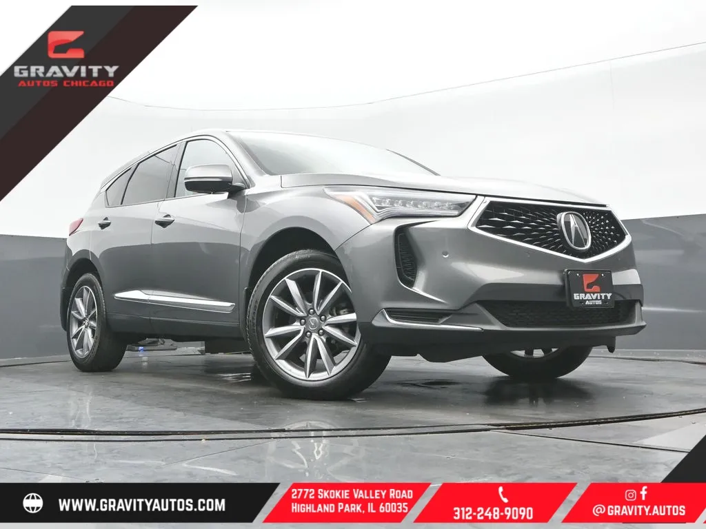 Gray 2022 Acura RDX Technology Package for sale in Highland Park, IL