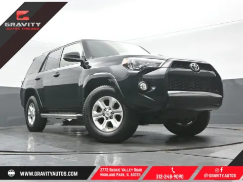 Black 2016 Toyota 4Runner SR5 for sale in Highland Park, IL