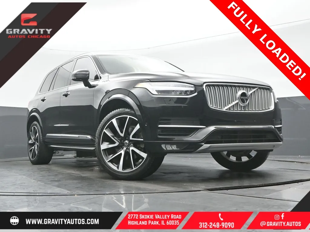 Black 2018 Volvo XC90 T6 Inscription for sale in Highland Park, IL
