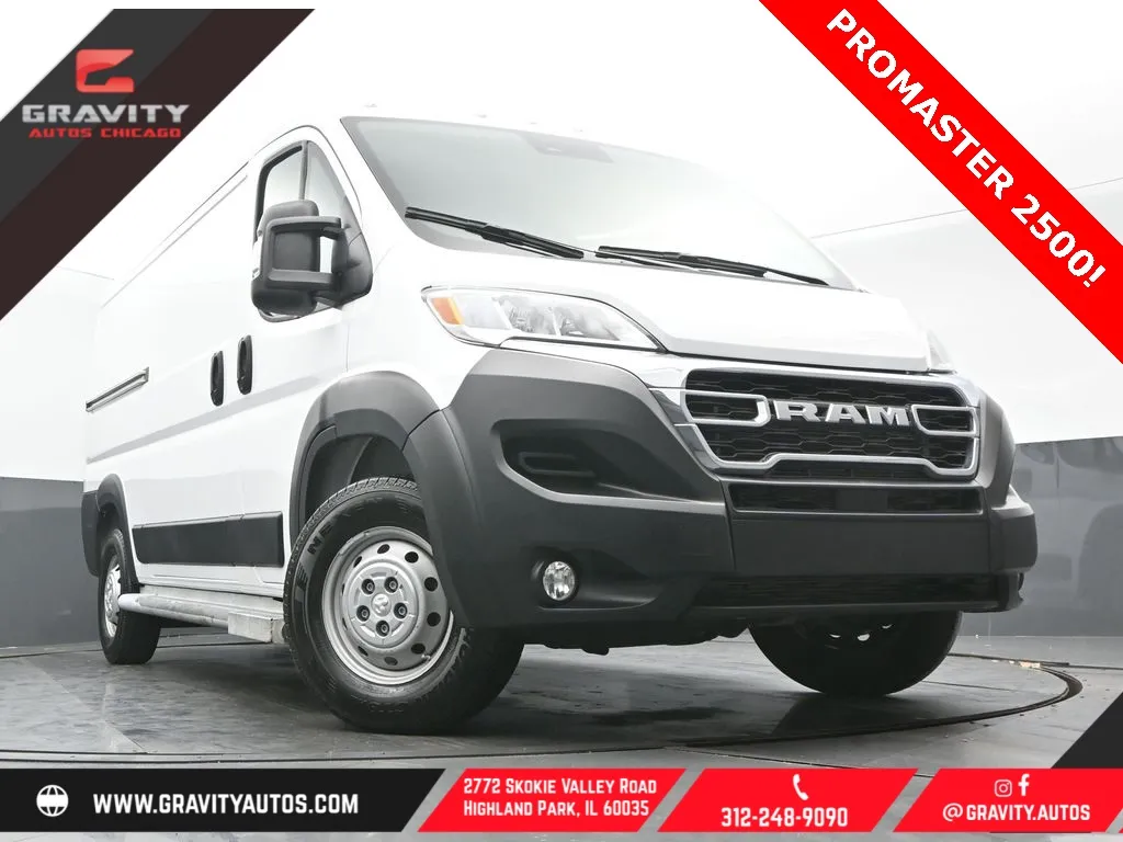 White 2023 Ram ProMaster 2500 for sale in Highland Park, IL