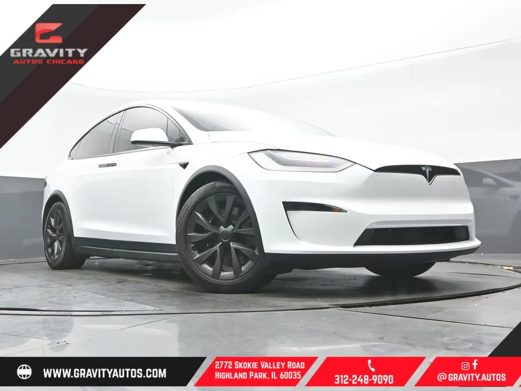 White 2023 Tesla Model X for sale in Highland Park, IL