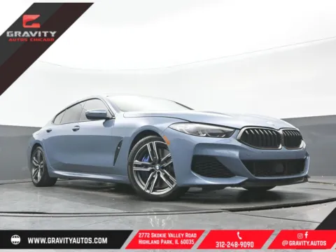 Blue 2022 BMW 8 Series M850i xDrive Gran Coupe for sale in Highland Park, IL